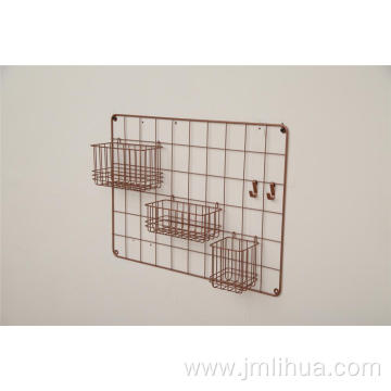 hanging wire basket for wall